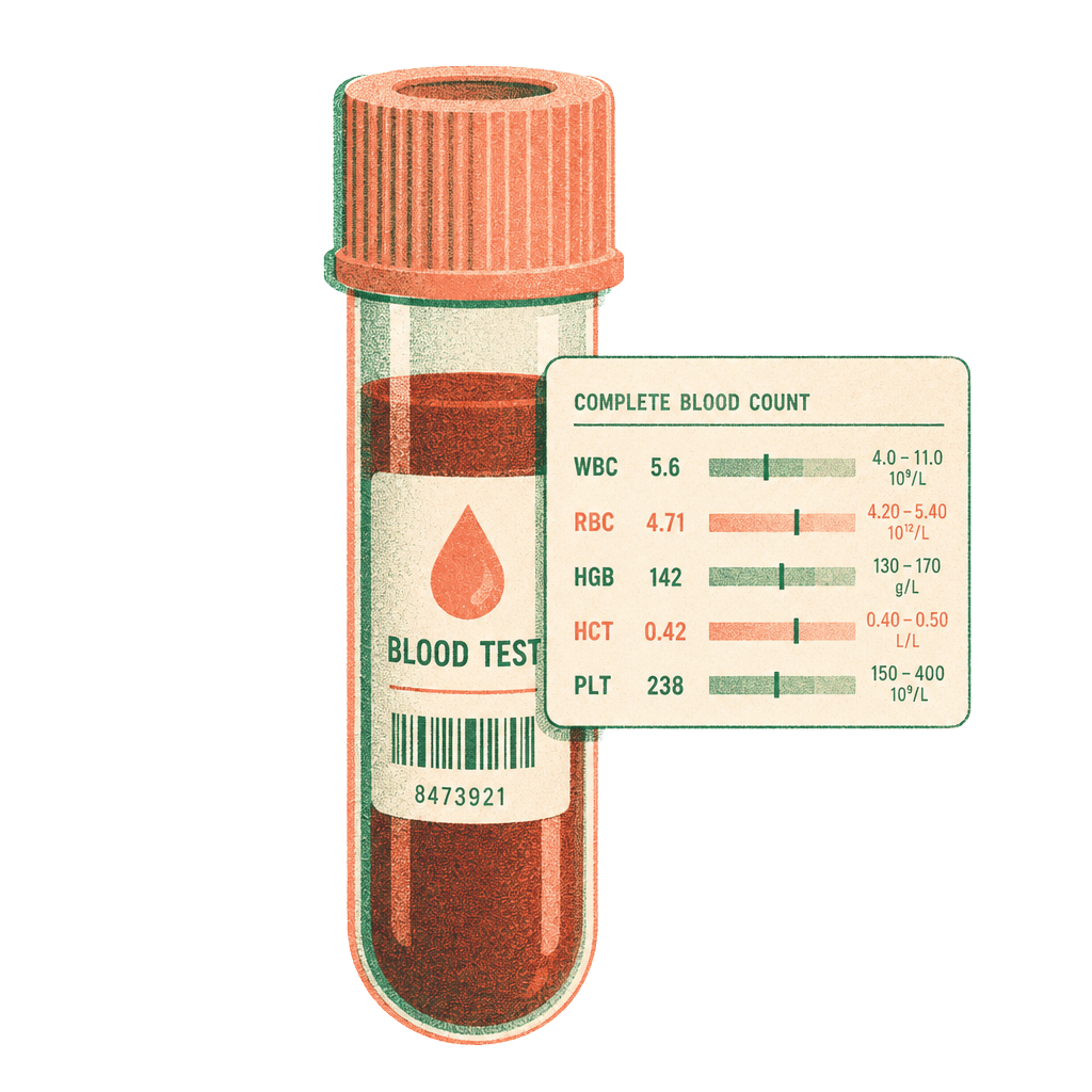 Decode Bloodwork illustration